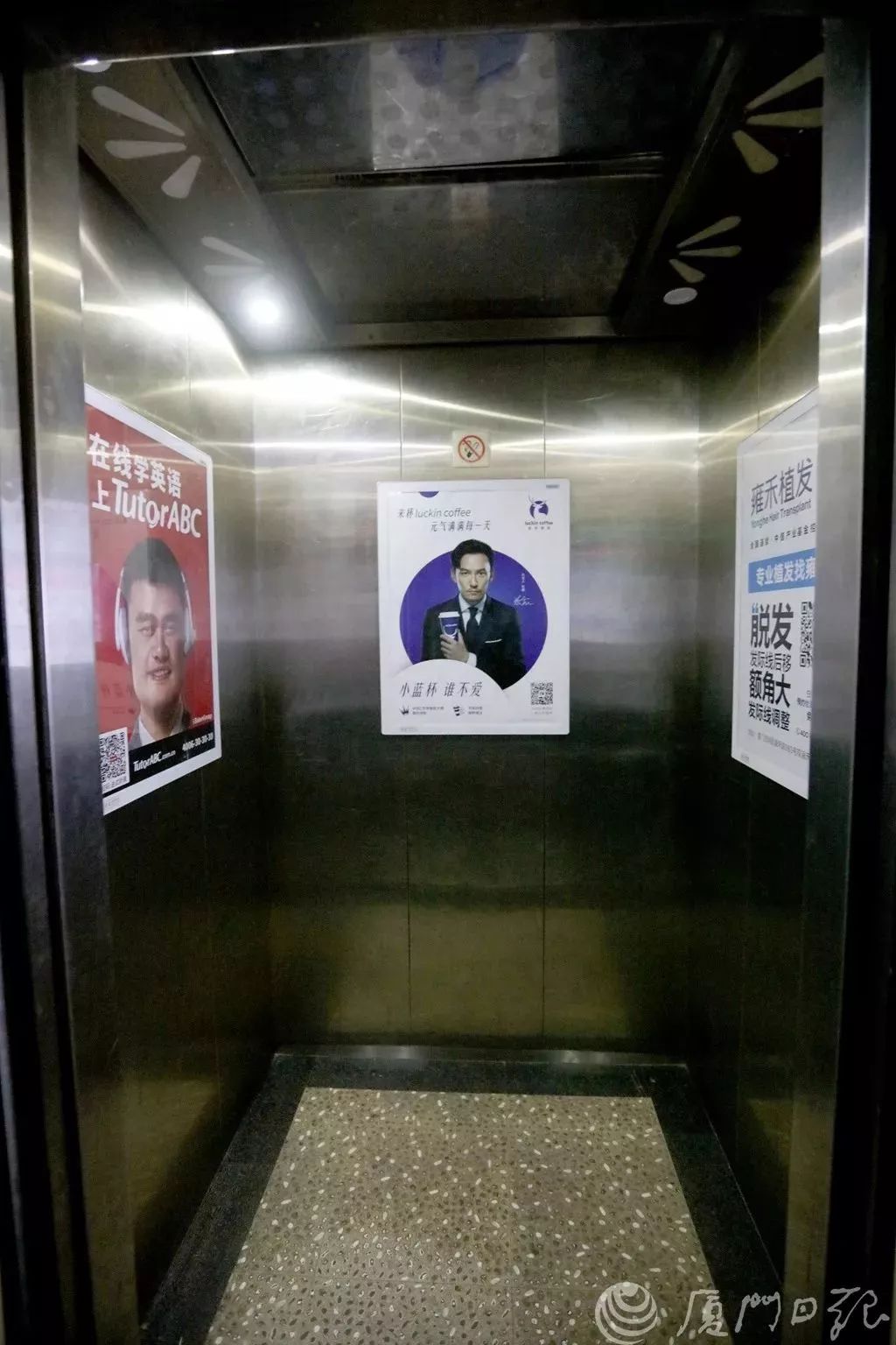 電梯廣告亂象 從便民到擾民，公益幌子下的視覺(jué)污染